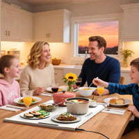 Tappetino riscaldante elettrico per alimenti tappetino in silicone arrotolabile-Tappetino riscaldante elettrico per alimenti per bambini per buffet