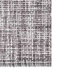 Tappeto bagno CRAZY GRIGIO in micorfibra misto cotone, morbido antiscivolo lavabile in lavatrice, tappetino lavabo sanitari bagno cm.50x80