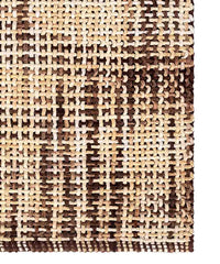 Tappeto bagno CRAZY MARRONE in micorfibra misto cotone, morbido antiscivolo lavabile in lavatrice, tappetino lavabo sanitari bagno cm.60x120