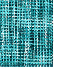Parure tappeti bagno CRAZY TIFFANY (1 pz cm.45x75 + 2 pz cm.40x45) in micorfibra misto cotone, morbidi antiscivolo lavabili in lavatrice, tappetini lavello sanitari
