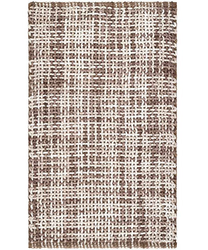 Tappeto bagno CRAZY TORTORA cm.60x120 in micorfibra misto cotone, morbido antiscivolo lavabile in lavatrice, tappetino lavello sanitari