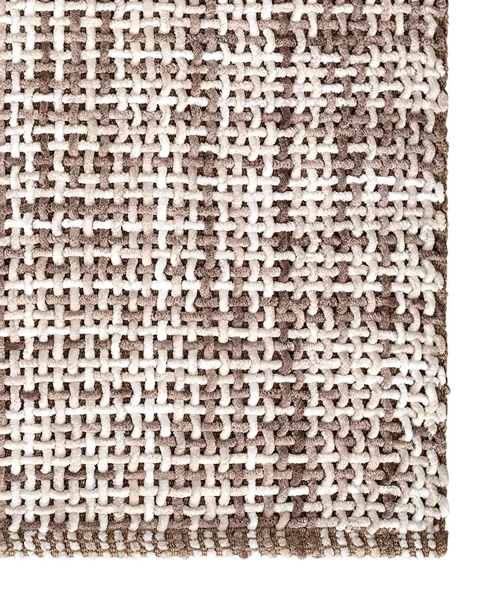 Tappeto bagno CRAZY TORTORA cm.60x120 in micorfibra misto cotone, morbido antiscivolo lavabile in lavatrice, tappetino lavello sanitari