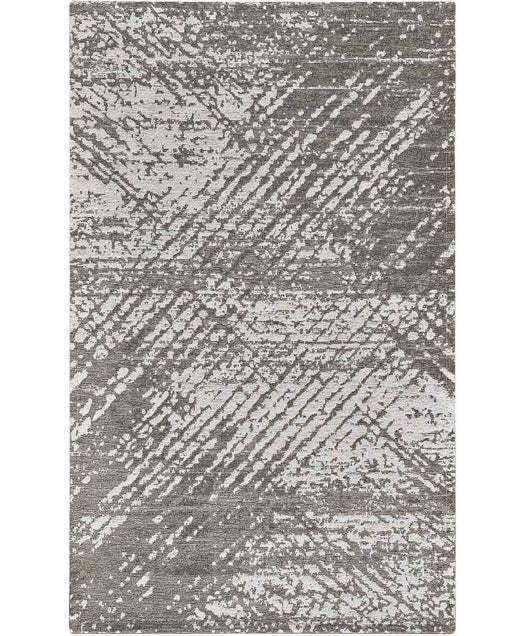 Tappeto Arredo ESSENZA FANGO disegno moderno astratto contemporaneo, multiuso lavabile antiscivolo cm.175x240