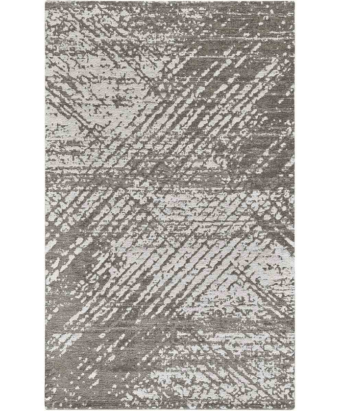 Tappeto Arredo ESSENZA FANGO disegno moderno astratto contemporaneo, multiuso lavabile antiscivolo cm.175x240