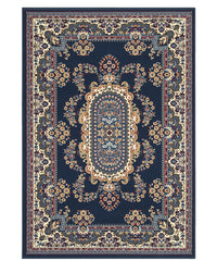 Tappeto ROYAL SHIRAZ 2063 BLU cm.160x230 arredo salotto disegno orientale persiano classico
