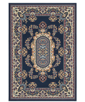 Tappeto ROYAL SHIRAZ 2063 BLU cm.160x230 arredo salotto disegno orientale persiano classico
