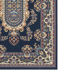 Tappeto ROYAL SHIRAZ 2063 BLU cm.160x230 arredo salotto disegno orientale persiano classico