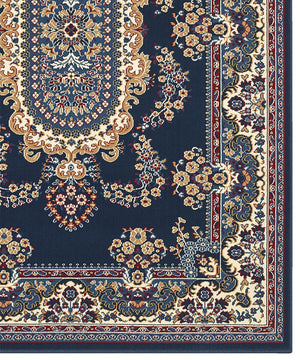 Tappeto ROYAL SHIRAZ 2063 BLU cm.160x230 arredo salotto disegno orientale persiano classico