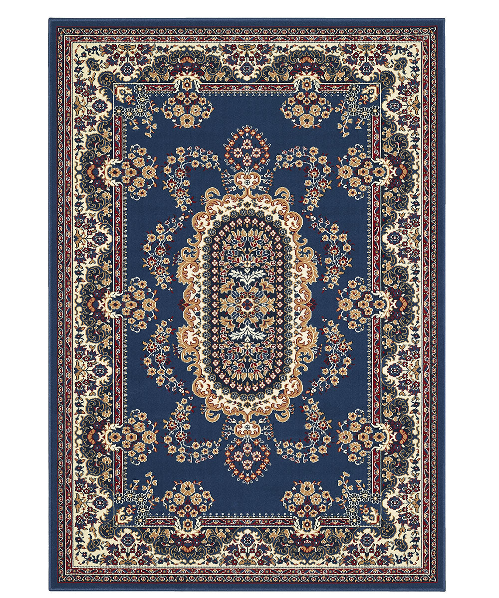 Tappeto ROYAL SHIRAZ 2063 AZZURRO cm.160x230 arredo salotto disegno orientale persiano classico