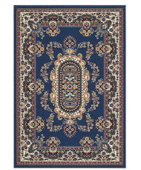 Tappeto ROYAL SHIRAZ 2063 AZZURRO cm.160x230 arredo salotto disegno orientale persiano classico