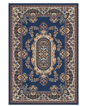 Tappeto ROYAL SHIRAZ 2063 AZZURRO cm.160x230 arredo salotto disegno orientale persiano classico