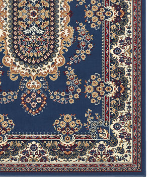 Tappeto ROYAL SHIRAZ 2063 AZZURRO cm.160x230 arredo salotto disegno orientale persiano classico