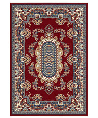 Tappeto ROYAL SHIRAZ 2063 ROSSO cm.140x210 arredo salotto disegno orientale persiano classico