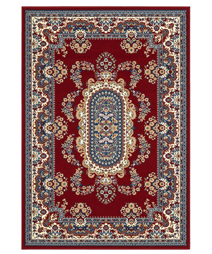 Tappeto ROYAL SHIRAZ 2063 ROSSO cm.140x210 arredo salotto disegno orientale persiano classico