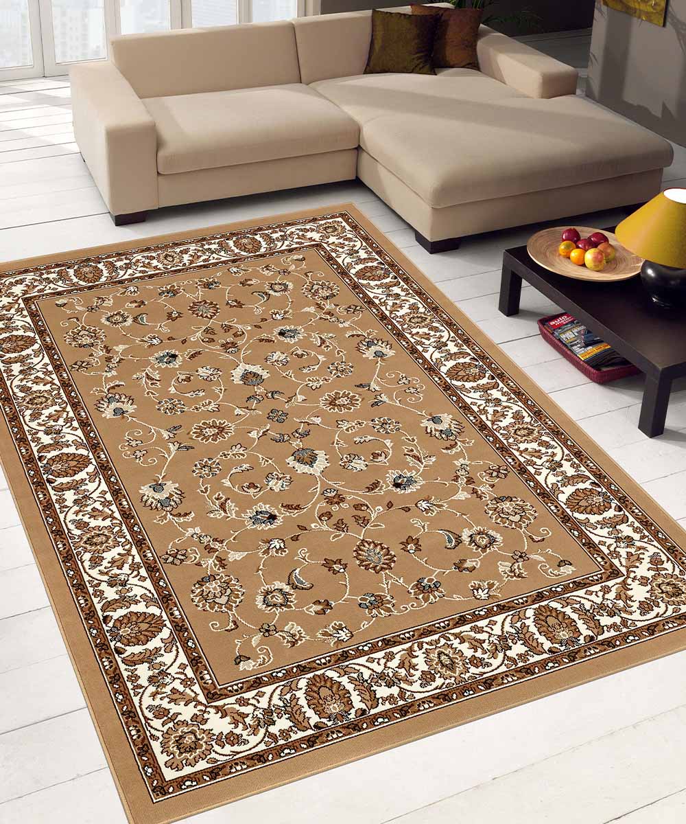 Tappeto ROYAL SHIRAZ 2079 BEIGE cm.240x330 arredo casa disegno orientale persiano classico