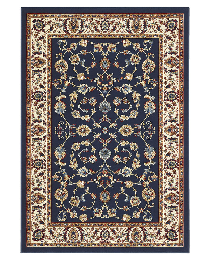 Tappeto passatoia ROYAL SHIRAZ 2079 BLU cm.70x300 arredo casa disegno orientale persiano classico