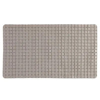 Tappeto Antiscivolo In PVC Per Doccia Mosaico Tortora 40x70 Cm