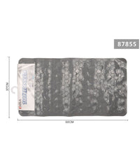 Tappeto Antiscivolo Rettangolare Per Bagno Doccia Nido Ape Grigio 37x68cm 87855         