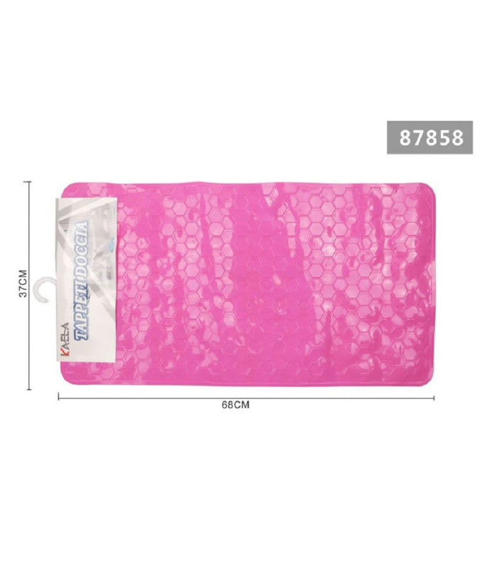 Tappeto Antiscivolo Rettangolare Per Bagno Doccia Nido Ape Rosa 37 X 68 Cm 87858         