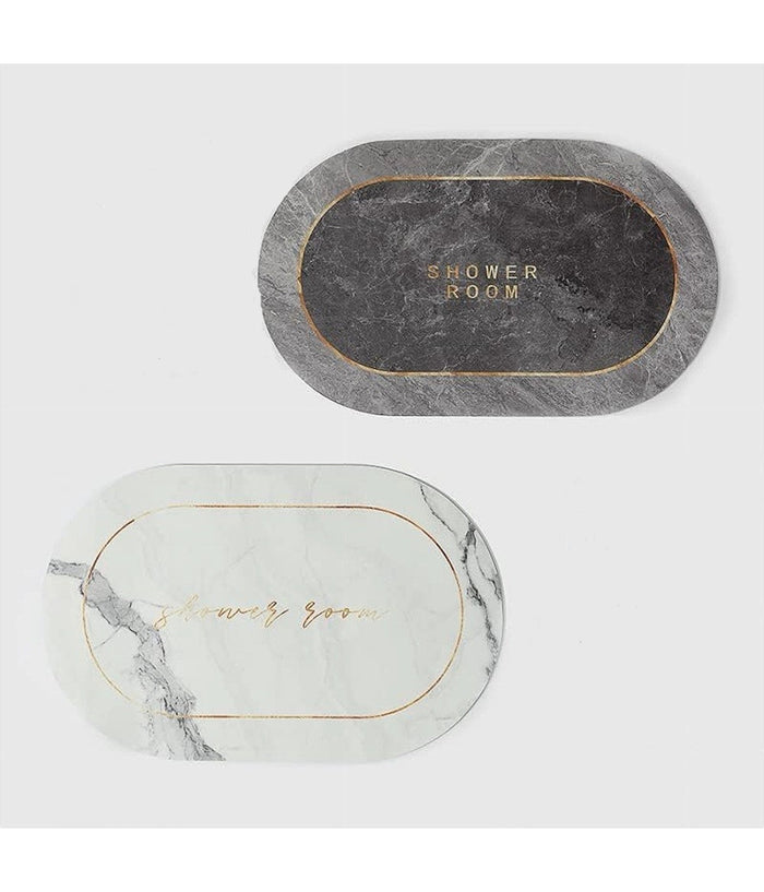 Tappeto Assorbente Antiscivolo Asciugatura Rapida Bagno Vasca Doccia 38x58cm 87226         