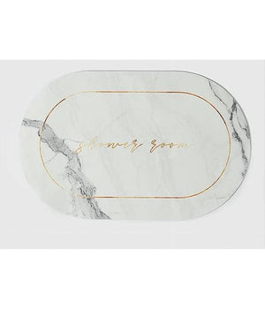 Tappeto Assorbente Antiscivolo Asciugatura Rapida Bagno Vasca Doccia 38x58cm 87226         