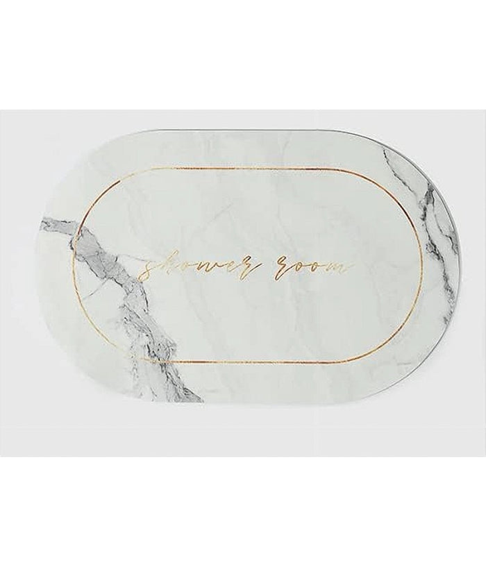 Tappeto Assorbente Antiscivolo Asciugatura Rapida Bagno Vasca Doccia 38x58cm 87226         