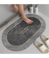 Tappeto Assorbente Antiscivolo Asciugatura Rapida Bagno Vasca Doccia 38x58cm 87226         