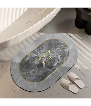 Tappeto Assorbente Antiscivolo Asciugatura Rapida Bagno Vasca Doccia 38x58cm 87226         