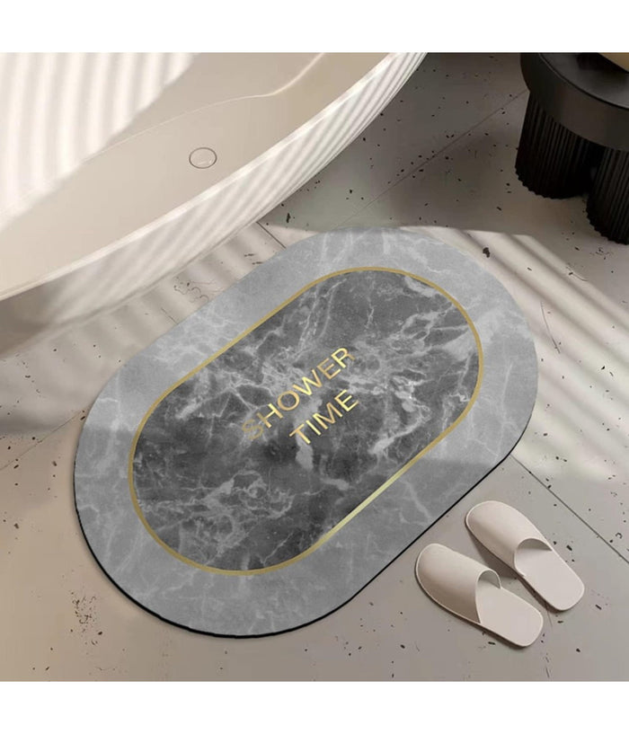 Tappeto Assorbente Antiscivolo Asciugatura Rapida Bagno Vasca Doccia 38x58cm 87226         