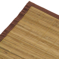 Tappeto bambu' bacchette sottili cm70x140