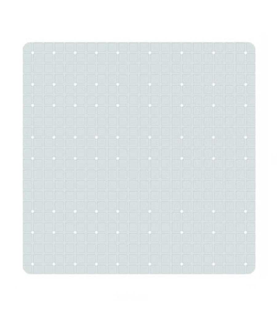Tappeto Bianco Tappetino Pvc Antiscivolo Per Vasca Bagno Doccia 52 X 52 Cm 79762         