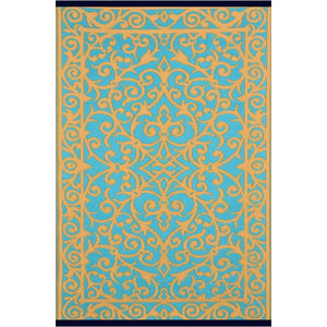 Tappeto da interno/esterno in plastica reversibile "Cancello Veneziano"