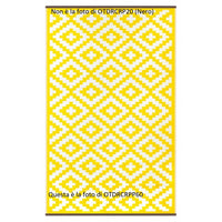 Tappeto da interno/esterno in plastica reversibile "Casablanca"