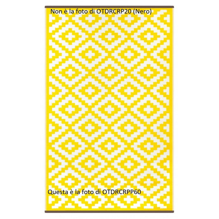 Tappeto da interno/esterno in plastica reversibile "Casablanca"