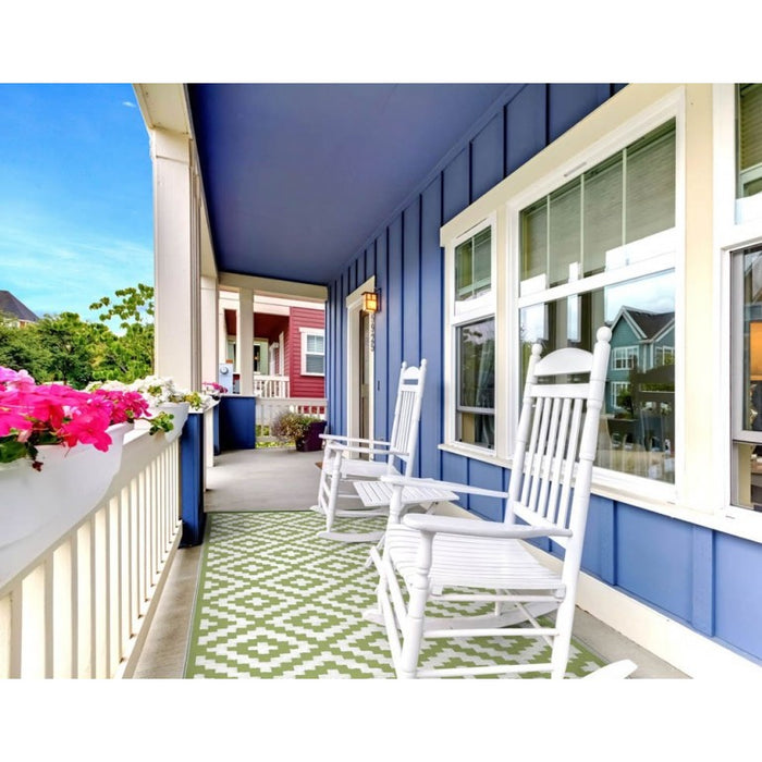 Tappeto da interno/esterno in plastica reversibile "Casablanca"