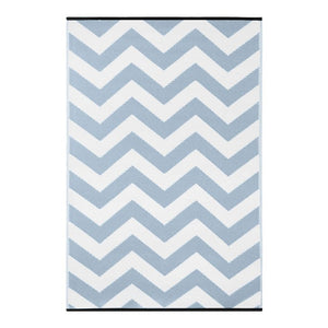 Tappeto da interno/esterno in plastica reversibile "Mare Mosso"