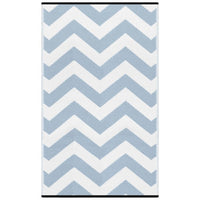 Tappeto da interno/esterno in plastica reversibile "Mare Mosso"