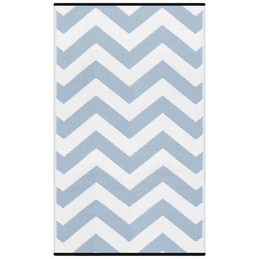 Tappeto da interno/esterno in plastica reversibile "Mare Mosso"