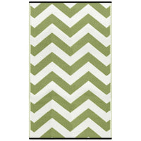 Tappeto da interno/esterno in plastica reversibile "Mare Mosso"