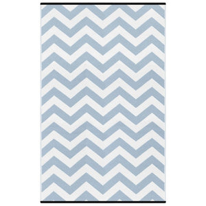 Tappeto da interno/esterno in plastica reversibile "Mare Mosso"