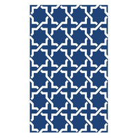 Tappeto da interno/esterno in plastica reversibile "Vimini"