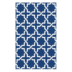 Tappeto da interno/esterno in plastica reversibile "Vimini"