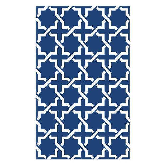 Tappeto da interno/esterno in plastica reversibile "Vimini"