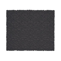 Tappeto doccia quadrato antiscivolo in gomma nero 54x54 cm