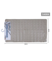 Tappeto Doccia Vasca Bagno Antiscivolo 38x68 Cm Rettangolare A Righi Beige 54084         