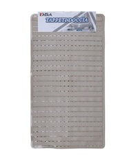 Tappeto Doccia Vasca Bagno Antiscivolo 38x68 Cm Rettangolare A Righi Beige 54084         