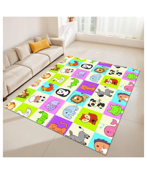 Tappeto Gioco Bambini Neonati - Pieghevole, Reversibile, Impermeabile 180x150x1 cm - (FANTASIA FD029)