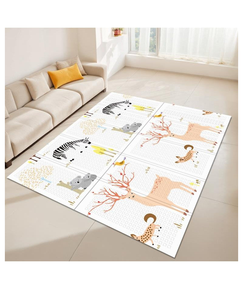 Tappeto Gioco Bambini Neonati - Pieghevole, Reversibile, Impermeabile 180x150x1 cm - Cod: FD028