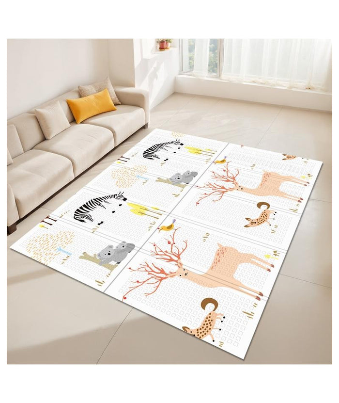 Tappeto Gioco Bambini Neonati - Pieghevole, Reversibile, Impermeabile 180x150x1 cm - Cod: FD028