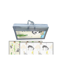 Tappeto Gioco Bambini Neonati - Pieghevole, Reversibile, Impermeabile 180x150x1 cm - Cod: FD028